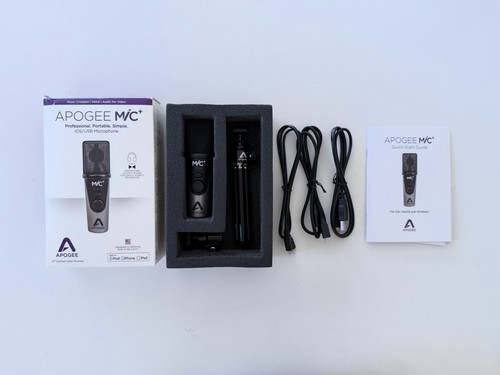 Apogee mic usb - mic+, ios